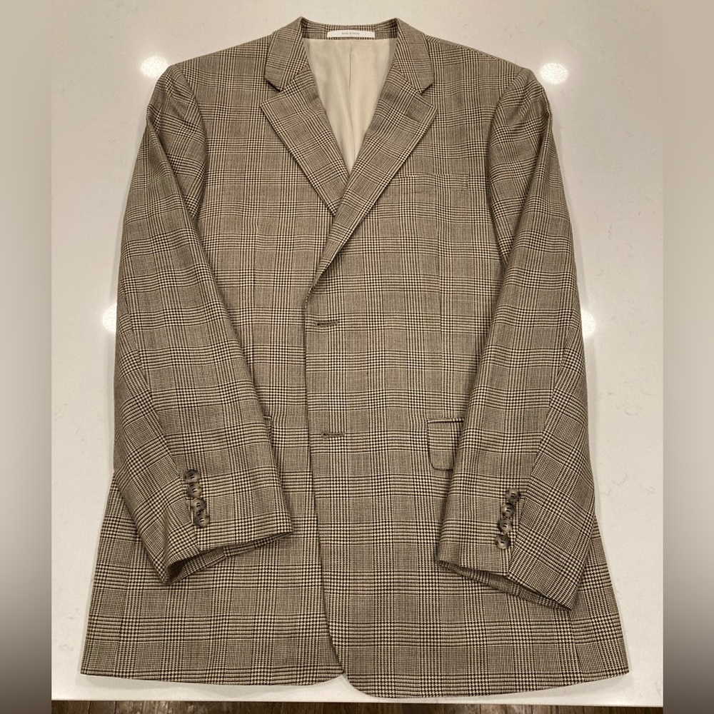 John Nordstrom 42 Long Houndstooth Sport Coat